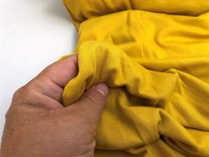 Tencel modaljersey - karry gul